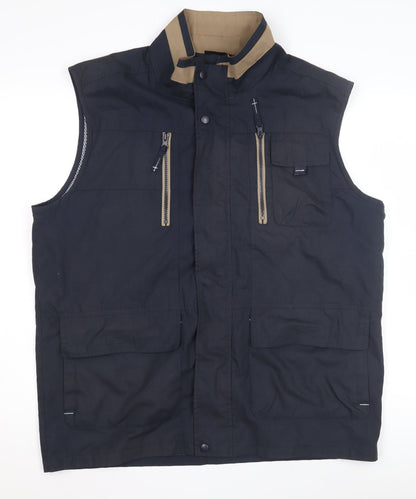 Mens UK Size L Trek & Trail Blue Basic Jacket