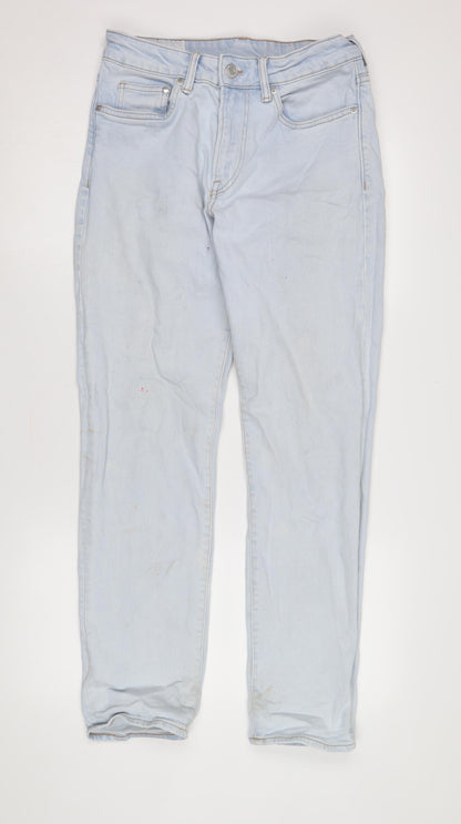 H&M Men's Blue Straight Regular Jeans Size 29