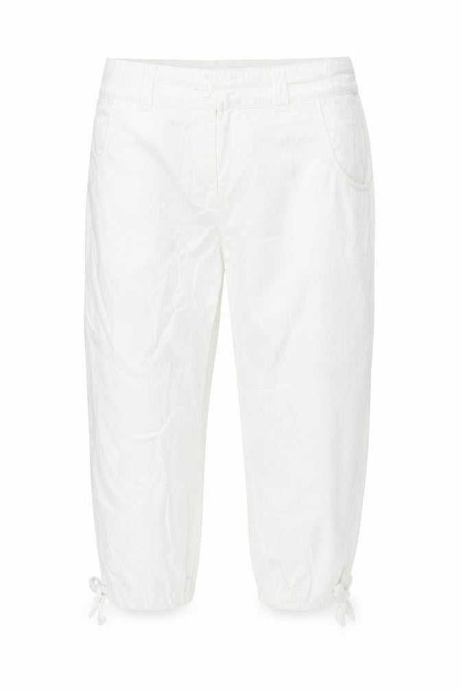 H&M Women's White Trousers Size 12