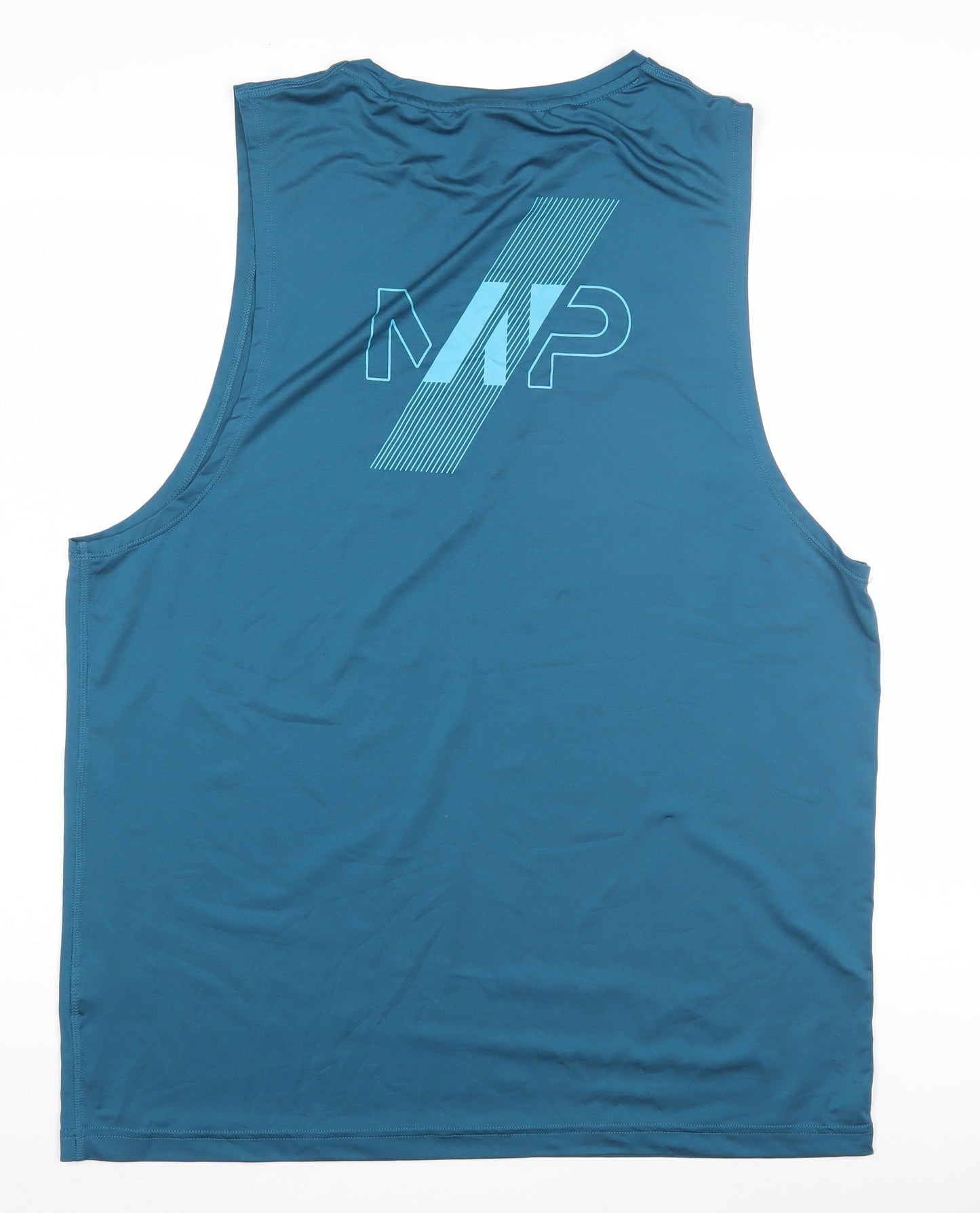 MP Men's Blue XL Tank Top Sleeveless Activewear