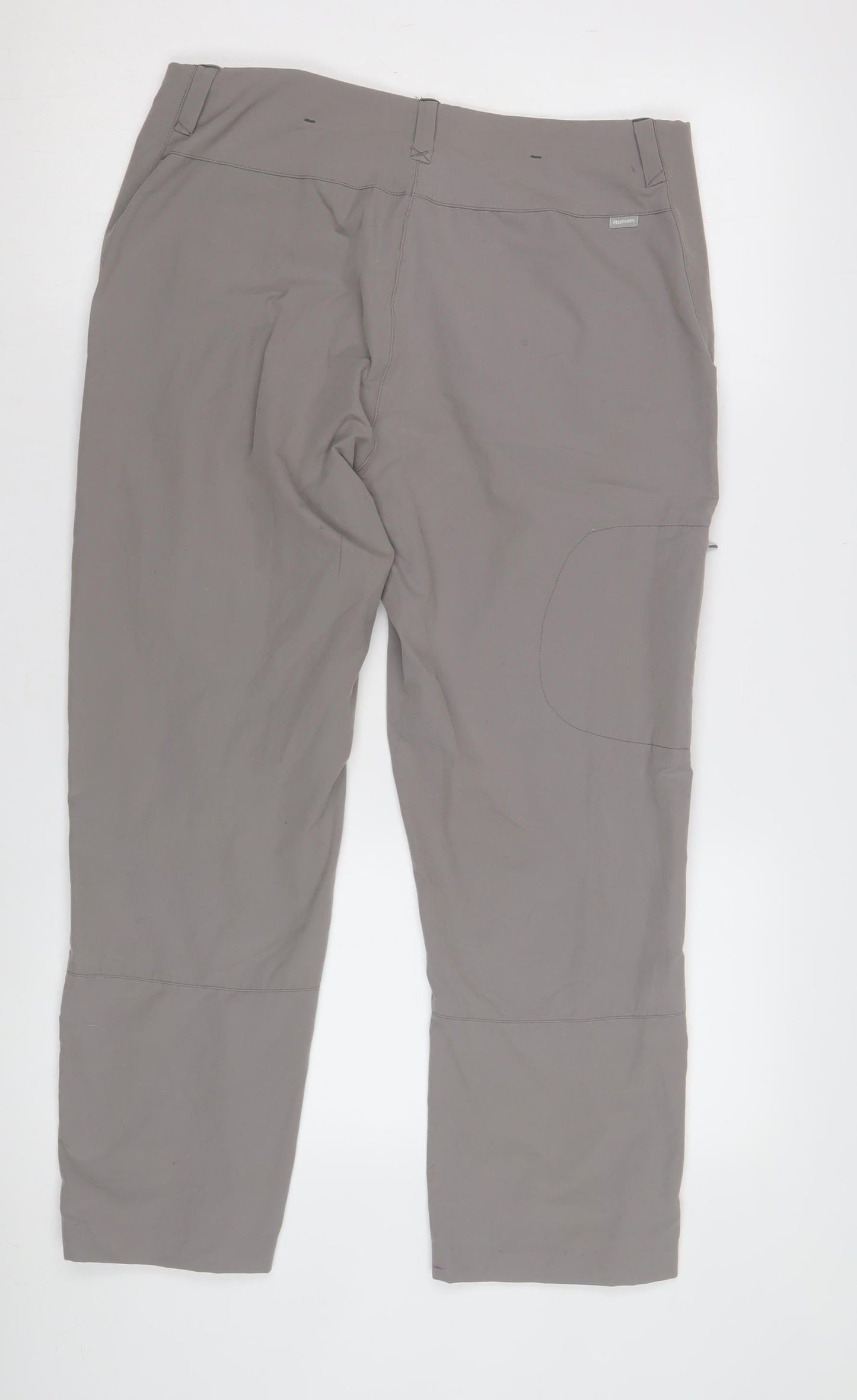 Rohan Women's Grey Cargo Trousers Size 12
