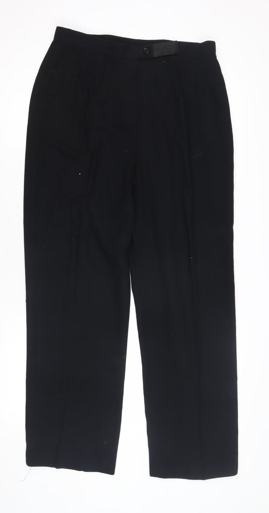 Womens UK Size 16 Principles Regular Fit  Black Trousers