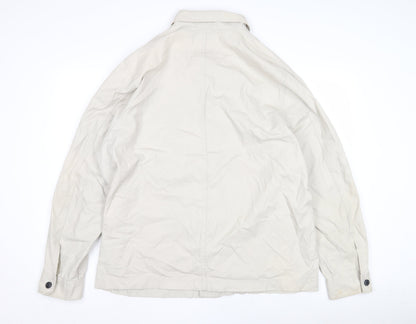 Mens UK Size XL H&M Beige Basic Jacket