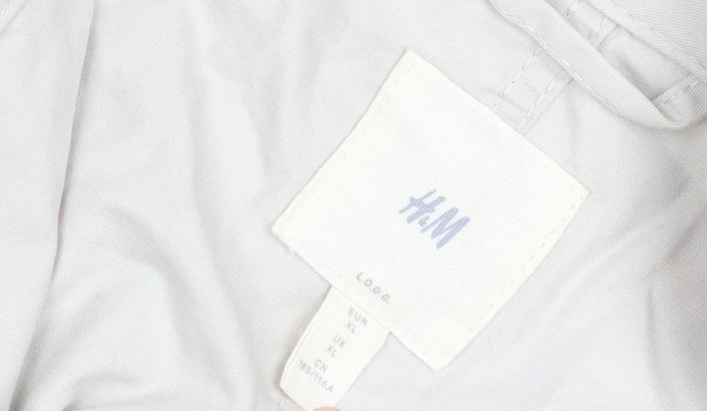 Mens UK Size XL H&M Beige Basic Jacket