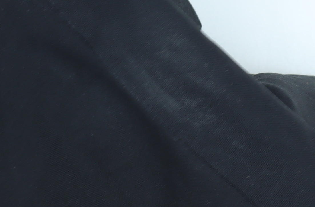 Marks and Spencer Men's Black L Regular Trousers