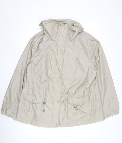 Womens UK Size 20 Debenhams Beige Basic Jacket
