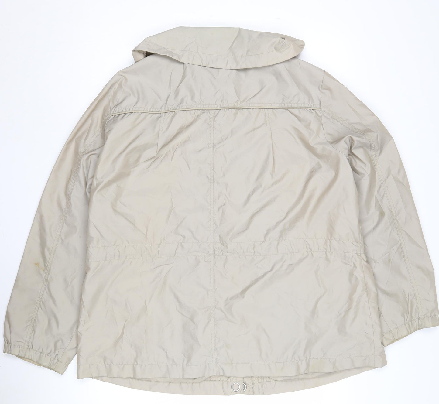 Womens UK Size 20 Debenhams Beige Basic Jacket
