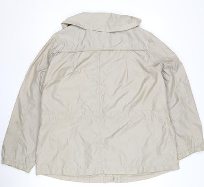 Womens UK Size 20 Debenhams Beige Basic Jacket