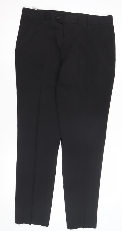 Next Men's Black Dress Pants 34 Waist Size