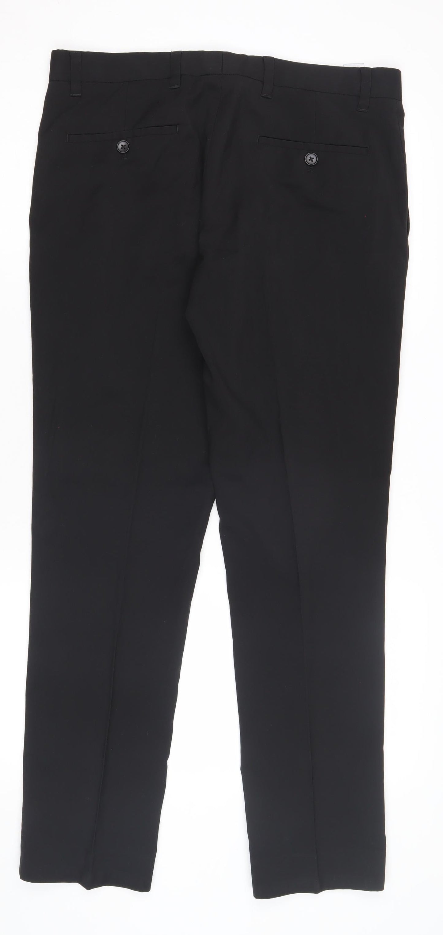Next Men's Black Dress Pants 34 Waist Size