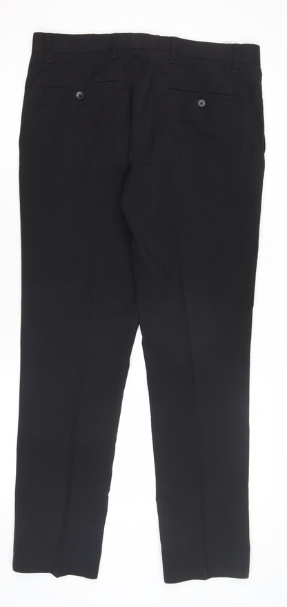 Next Men's Black Dress Pants 34 Waist Size