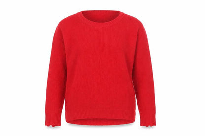 Womens UK Size 8 Warehouse Red Pullover Jumper