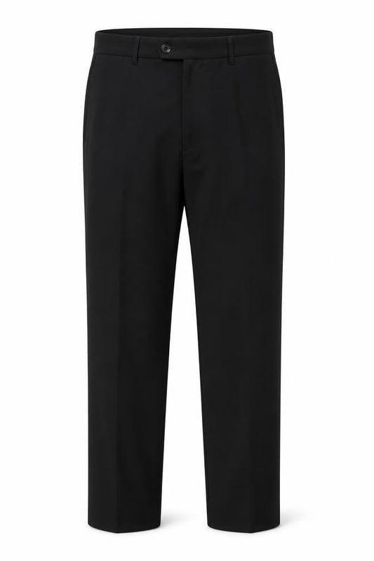 Mens UK Size 32 Butler & Webb Regular Fit Business Black Trousers