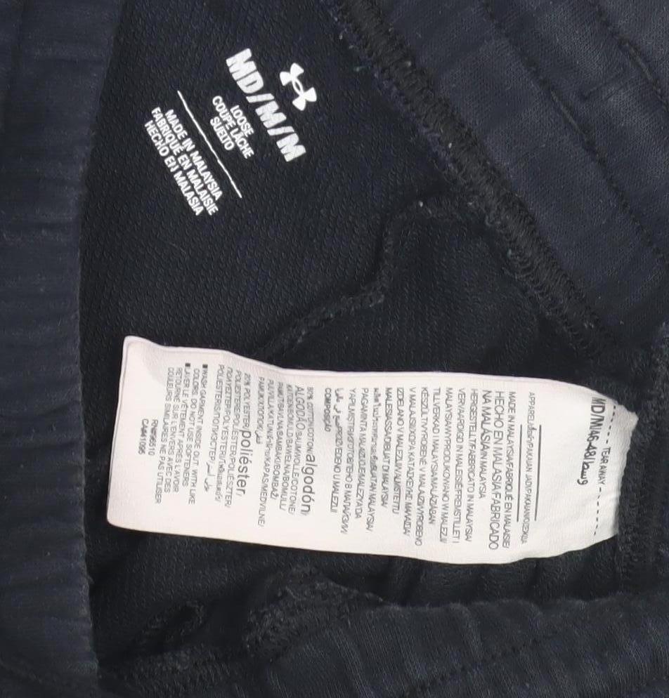 Under Armour Boys Black Jogger Trousers M - Activewear