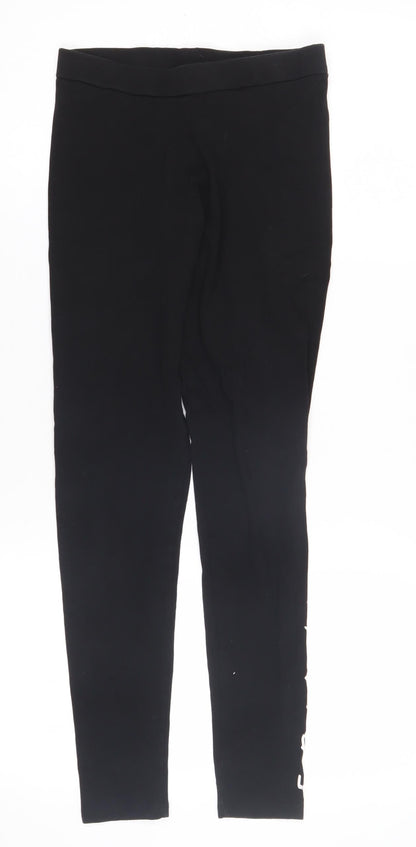 Primark Girls Black Friends Leggings 11-12 Years TV Theme