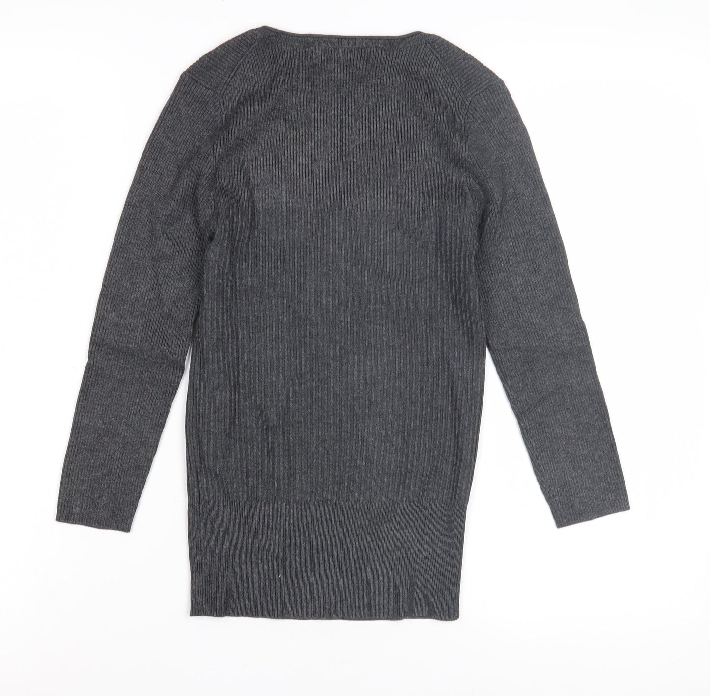 Womens UK Size 8 Marks and Spencer Grey Pullover Jumper