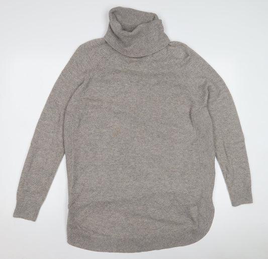 Womens UK Size 12 Warehouse Grey Pullover Jumper