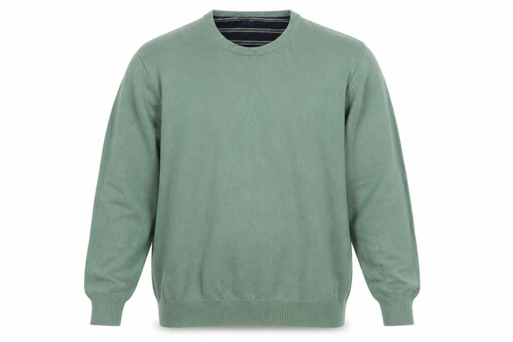 Mens UK Size L Marks and Spencer Green Pullover Jumper