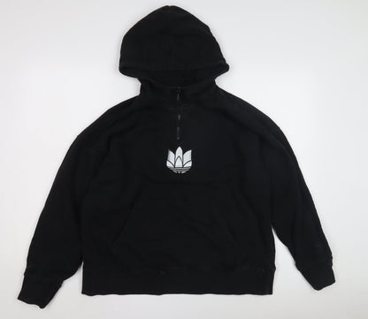 Adidas Women's Black Pullover Hoodie Size 14