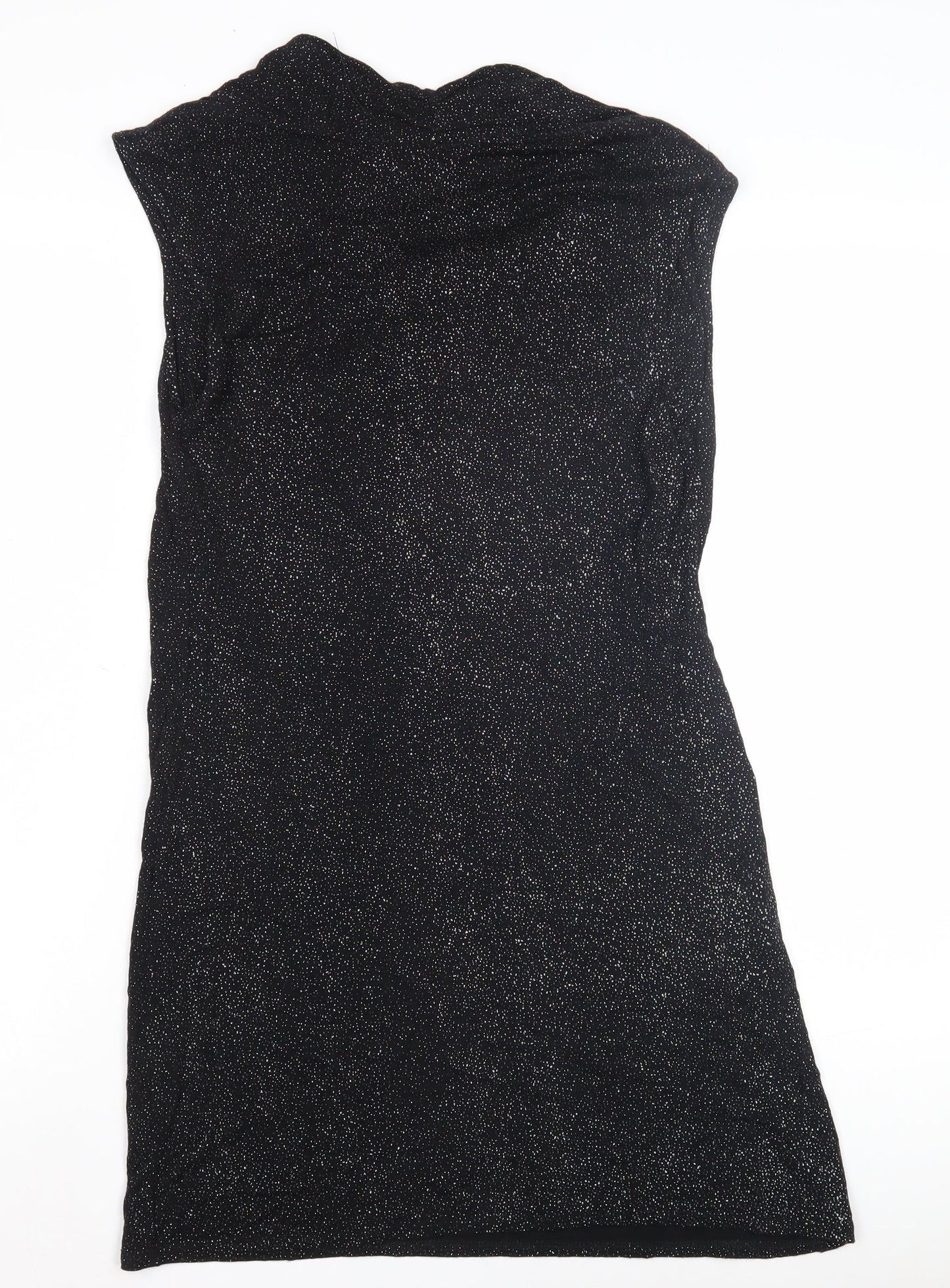 Dorothy Perkins Women's Black Glitter Dress