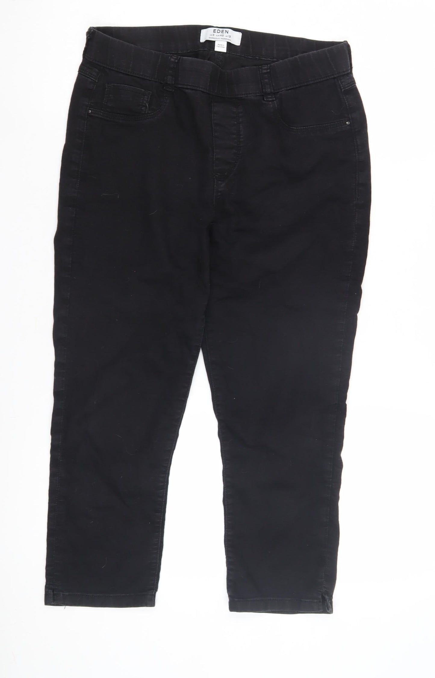 Dorothy Perkins Women's Black Jeans Size 12