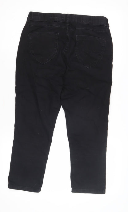 Dorothy Perkins Women's Black Jeans Size 12