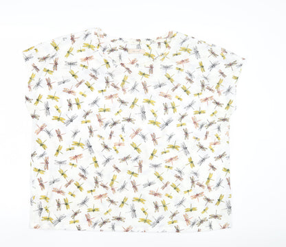 Womens UK Size 20 Marks and Spencer Multicoloured Basic T-Shirt