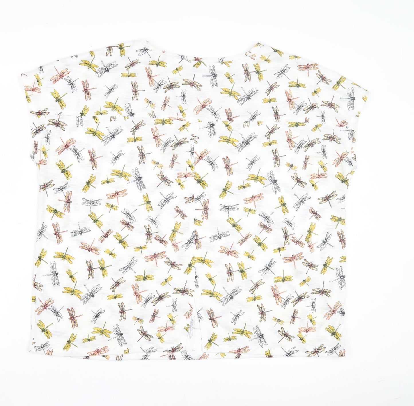Womens UK Size 20 Marks and Spencer Multicoloured Basic T-Shirt
