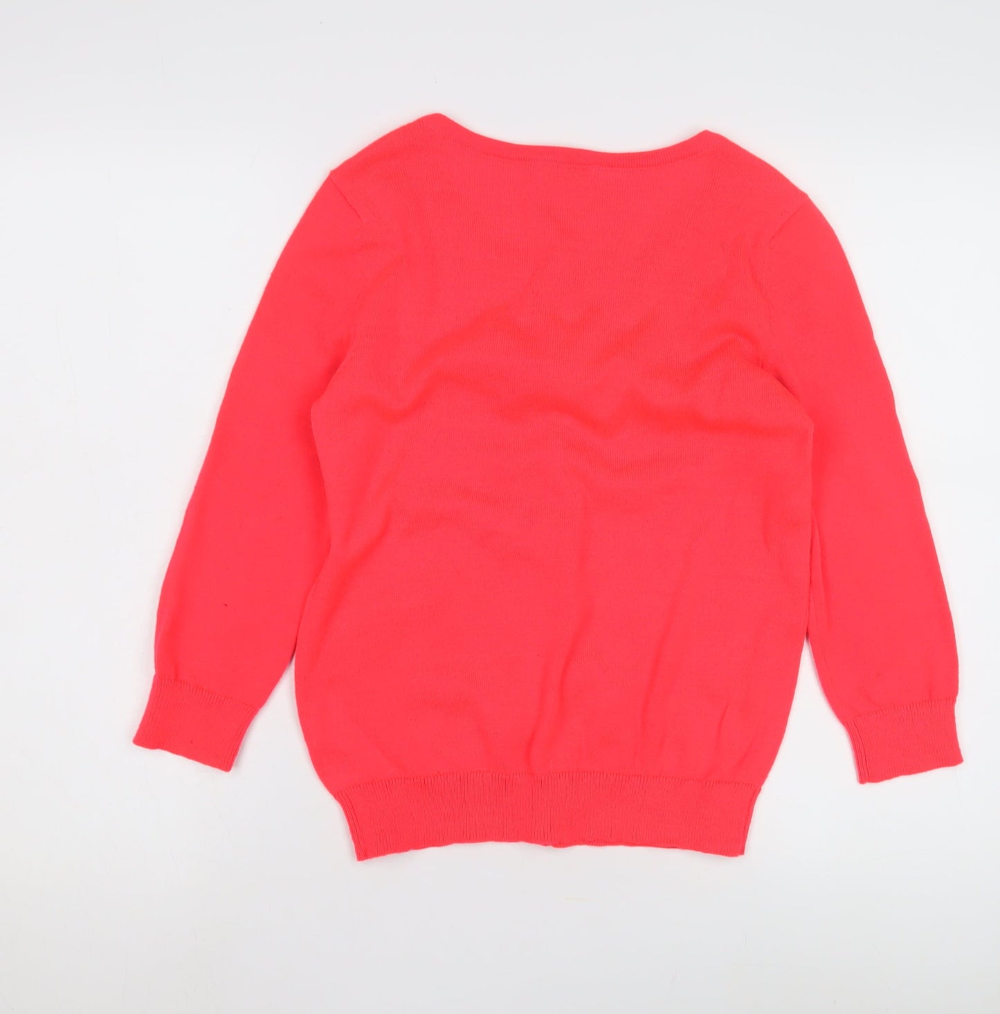 Womens UK Size S Jacqueline de Yong Pink Cardigan Jumper