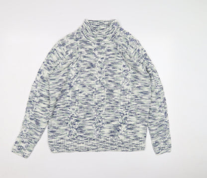 Womens UK Size M ISLE Multicoloured Pullover Jumper