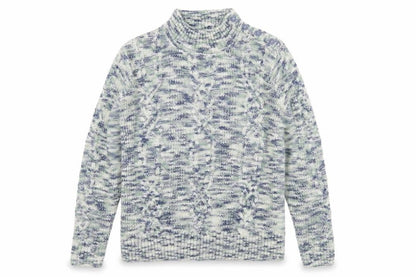 Womens UK Size M ISLE Multicoloured Pullover Jumper