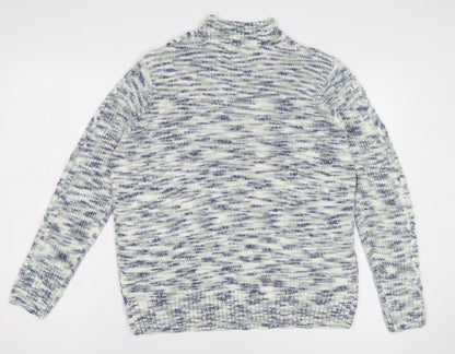 Womens UK Size M ISLE Multicoloured Pullover Jumper