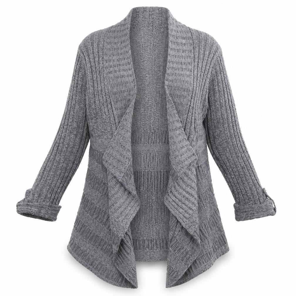 Womens UK Size L Wallis Grey Cardigan Jumper
