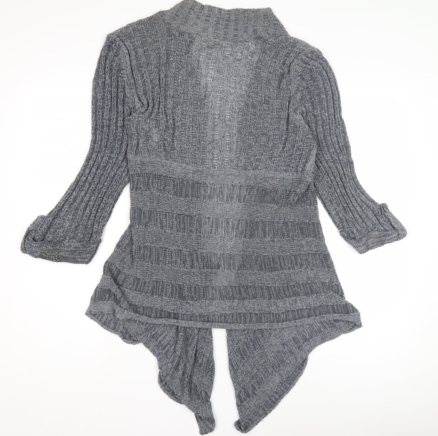 Womens UK Size L Wallis Grey Cardigan Jumper