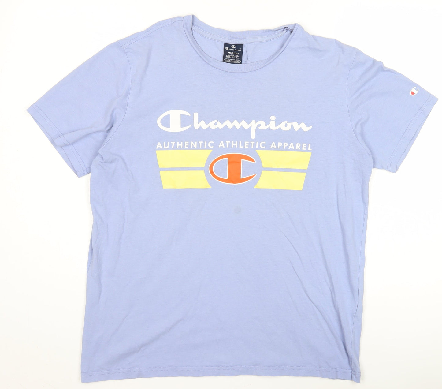 Mens UK Size M Champion Blue  T-Shirt