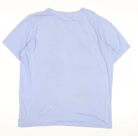 Mens UK Size M Champion Blue  T-Shirt