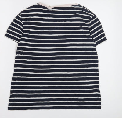Womens UK Size M Levi's Blue Basic T-Shirt
