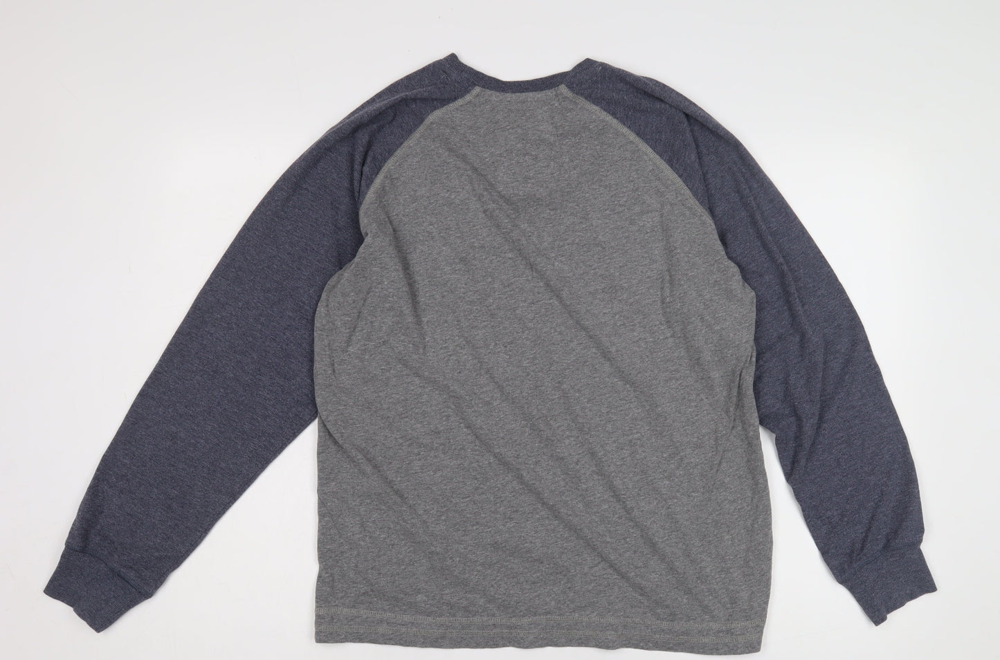 Tokyo Laundry Men's Grey Colourblock XL T-Shirt