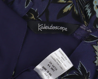 Kaleidoscope Women's Multicoloured Floral Dress Size 14