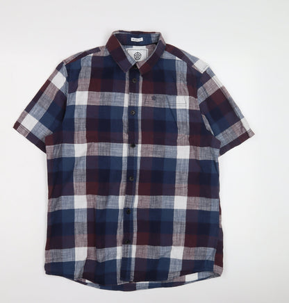 TOG24 Men's Checkered Relaxed Fit Shirt M