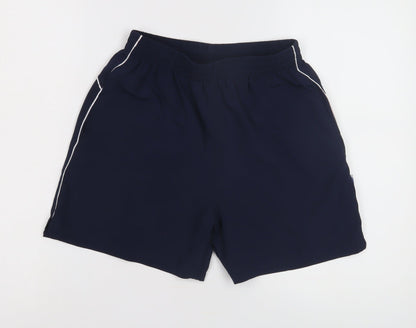 SW Boys Blue Athletic Shorts, XS, Lightweight Activewear
