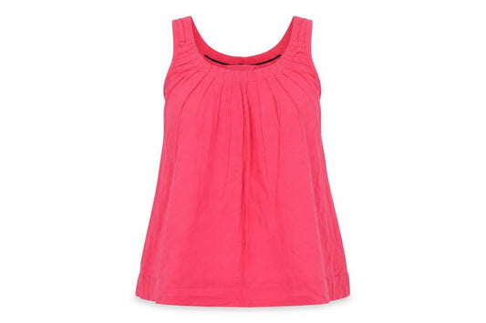 Women's Pink Tank Top, Size 10, Scoop Neck, Casual
