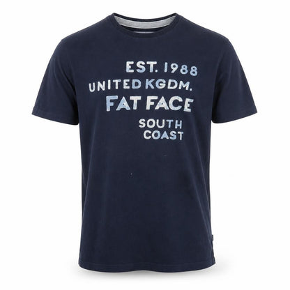 FatFace Men’s Blue Graphic Print T-Shirt Size S