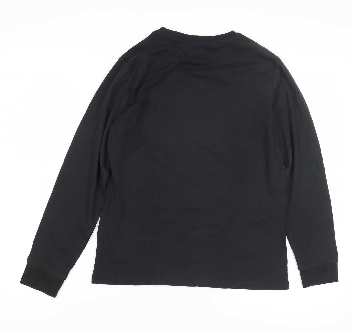 Firetrap Boys Black Gaming T-Shirt 12-13 Years Long Sleeve