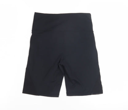 USA Pro Women's Black Compression Shorts, Size M