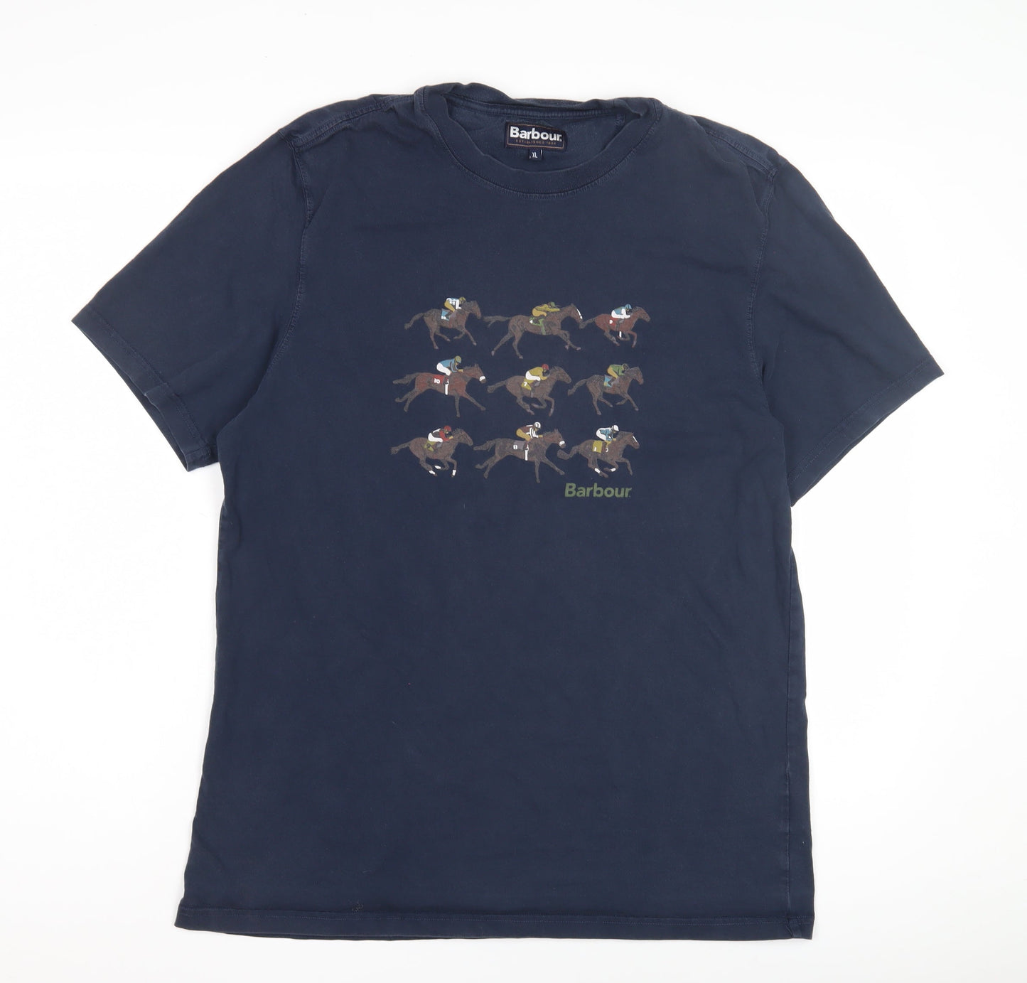 Barbour Men's Black T Shirt M - Casual Solid Style