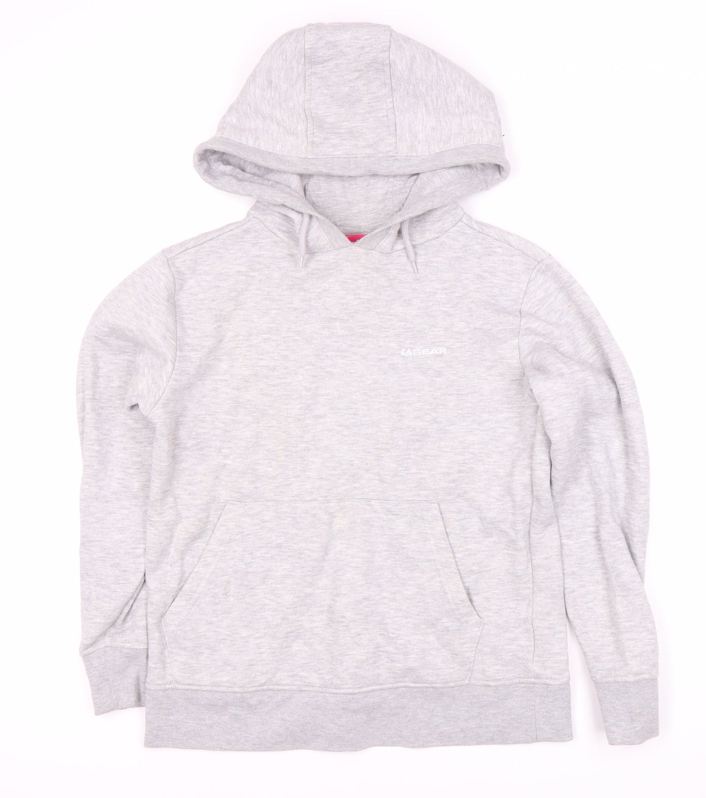 Womens UK Size 8 LA Gear Grey Pullover Hoodie