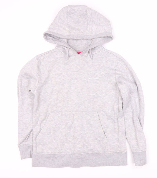 Womens UK Size 8 LA Gear Grey Pullover Hoodie