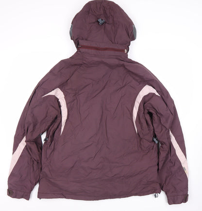 Helly Hansen Women's Purple XL Waterproof Jacket Outdoor
