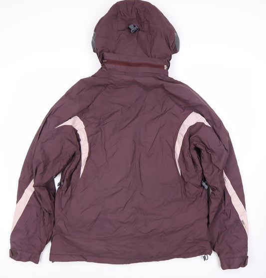 Helly Hansen Women's Purple XL Waterproof Jacket Outdoor